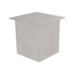 RAB 4 inch Stainless Steel Matt Finish Square Sofa Leg (Pack of 4)-image-19