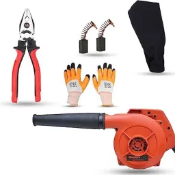 Walkers 800W Plastic Red Electric Air Blower with Carbon Brushes, Gloves &a; 8 inch Plier, WKCB309-image-91