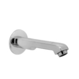 Somany Olive Brass Chrome Finish Bath Spout with Wall Flange, 272210330141-46