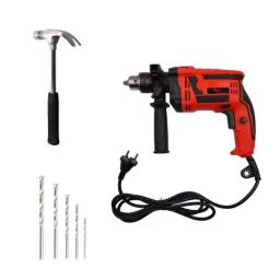 Hillgrove HGCM225M1 1000W 13mm Drill Machine with 5 Pcs Masonry Drill Bit &a; Claw Hammer, HGCM486-picture-29