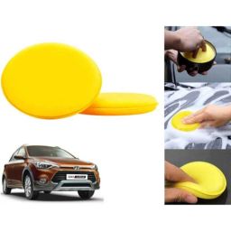 Auto Pearl Polyurethane Beige Washing &a; Waxing Polish Foam Sponge for I20 Active (Pack of 2)-picture-21