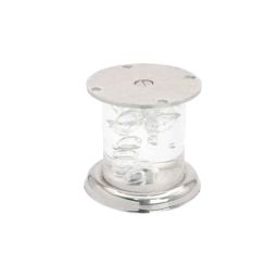 RAB 3 inch Acrylic White Chrome Finish Sofa Leg-13