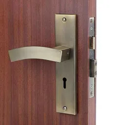 Homexpert LB10002 8 inch 60mm Stainless Steel Antique Brass Finish Cylindrical Plate Mortise Door Lock Set-image-94