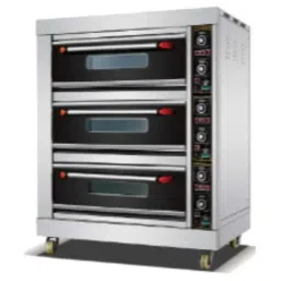 Bresco 19.5kW Electric Oven with 3 Decks &a; 6 Trays, BOE-36A-picture-1