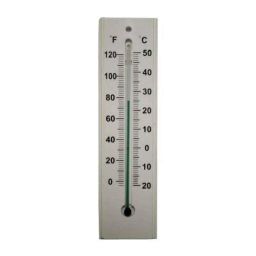 SSU Labpro Wall Type Brass Thermometer, 10x10x10 cm-3
