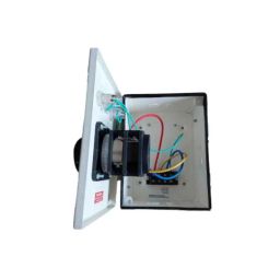 Selvo 40A CRCA Single Pole Neutral Phase Selector Enclosure with Duly Wired 1 Pole 3 Ways Cam Operated Fitted Rotary Switch, GSELSPN11074 image 3
