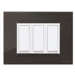 GreatWhite Fiana 8 Module Vertical PVC Briar Wood Modular Twin Plate, 20608-WO (Pack of 5)-picture-17