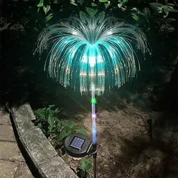 Gigawatts PVC Multicolor Jellyfish Solar Garden Light, GA-JFSL01-18