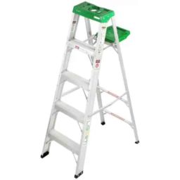 Liberti 5ft 4 Step 100kg Aluminium Foldable Step Ladder with Utility Tray, 1205-6