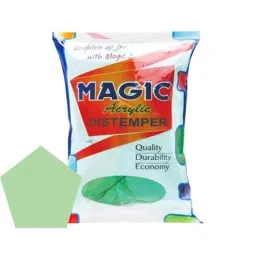 Magic Paints 1102 1kg Pastel Green Matte Finish Acrylic Distemper Paint-image-65