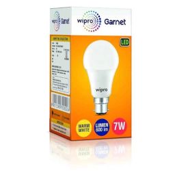 Wipro Garnet B22 7W Polycarbonate Yellow LED Bulb, WIPROB22_7WW (Pack of 10)-14