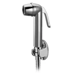 Drizzle Super Plastic Chrome Finish Silver Health Faucet with 1m Flexible Tube &a; Wall Hook, AHFSUPERSET-picture-6