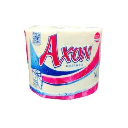 Axon 545 Pulls 10x10cm 2 Ply XL Plain Toilet Paper Roll, AXL1-2 (Pack of 2)-1