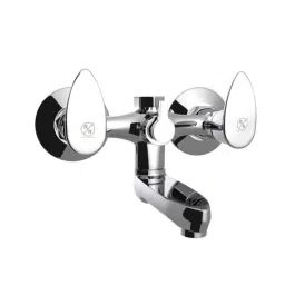 RN ORA Brass Chrome Telephonic Wall Mixer, RNORWM0012-picture-13