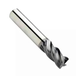 Dolphin 15mm 2 Flute Flat Solid Carbide End Mill, Overall Length: 90 mm-image-1