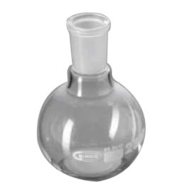 Glassco 50ml White Printing 3.3 Boro Glass Boiling &a; Flat Bottom Flask with Joint, 058.202.56 (Pack of 2)-15