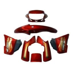 Krayons Red Full Body Kit for Honda CD Deluxe, KI06-picture-33
