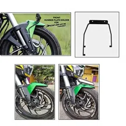 AOW Front Fender Number Plate Holder for Dominar 400 (UP to BS4 Models Only)-27