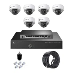 TP-Link VIGI C220I 2MP Indoor Network IP Combo Kit with 8 Channel NVR, 6 Cameras, 10 Port POE Switch, D-LINK 100M LAN Cable &a; Connectors-picture-19