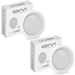 Corvi Flat 4 6W 5700K White Round LED Panel Light, HPCA34150 (Pack of 2)-image-50