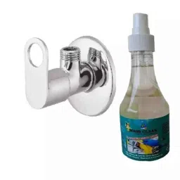 Fastgear Prime Stainless Steel Silver Chrome Finish Angle Valve, FG2298-picture-44