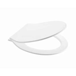 Cera Carina Plastic Snow White Seat Cover for EWC Toilet Seat, B1510124-image-9