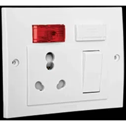 Anchor Penta 20A/10A Ivory Euro Capton 5 in 1 Combined Unit with 2 Fixing Holes, 51250 (Pack of 6)-picture-38