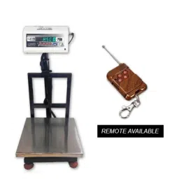 Hsco 100kg 350x350mm Stainless Steel Electronic Waterproof Platform Weighing Scale with Remote , PLSSWR100-image-99