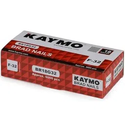 Kaymo F Series 5000 Pcs 32mm 18 Gauge Galvanized Finish Brad Nail Box, BR18G32-image-35