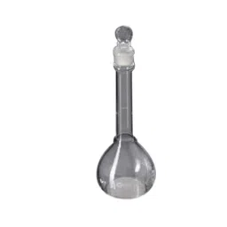 Glassco 100ml Wide Mouth Volumetric Flask with Penny Head Glass &a; Polyethylene Stopper, 130.576.06AW (Pack of 5)-47