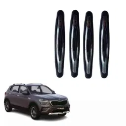 Spreadx Plastic Car Compact Black Colour Elegant Door Guard Protection Universal Type for Skoda Kushaq Set Of 4 Pcs, SPR-941GXI-picture-30