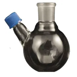ABGIL 500ml Borosilicate Glass Flat Bottom Boiling Flask with Two Neck, ABG1375-25