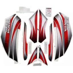 Ultra Sticker &a; Decal For H. H. Splendor Pro Black Red-picture-12