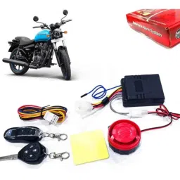 Auto Pearl 12V Black Two-Way Anti Theft Motorcycle Alarm Kit with 2 Pcs Remote for Thunderbird 500-picture-33