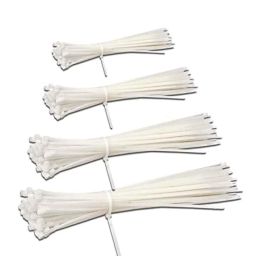 Elegant Casa 150x3.6mm White Nylon Self Locking Cable Ties (Pack of 400)-picture-38