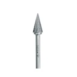 Totem 16x25mm SM/SKM Deluxe Cut Cone Shaped Carbide Rotary Burr, FAC0200060, Overall Length: 75 mm, Shank Diameter: 6 mm-picture-28
