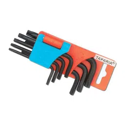 Taparia 9 Pcs Short Series Torx Keys Set in Hanger Packing, KTH 9S (Pack of 5)-0