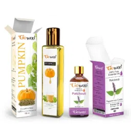 GoWoo 2 Pcs 10ml Natural Therapeutic Grade Cold Pressed Patchouli Aroma Oil &a; 100ml Pumpkin Seed Carrier Oil Set, GWOC1072-P39+P182-picture-40