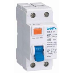 Chint NL1-63 10kA 30mA 40A Double Pole AC-Type Double Busbar RCCB, 200375-picture-4