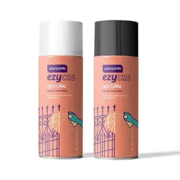 Asian Paints Ezycr8 400ml White &a; Black Apcolite Aerosol Enamel Paint Spray Combo, HPCA23745-picture-5