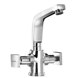 Mysis M-MY-12 Melody Brass Chrome Finish Center Hole Basin Mixer-24