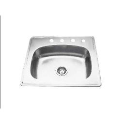 Jayna Galaxy SBF-E 02 Glossy Sink With Beading With Hole, Size: 25 x 22 in-image-12