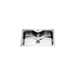 Jayna Oracle OR 01 Glossy Single Big Bowl Sink With Flange, Size: 32 x 20 in-19