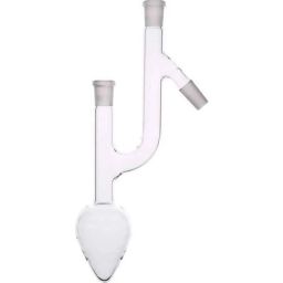ABGIL 250ml Borosilicate Glass Pear Shape Claisen Flask with Interchangeable Joint, ABG1591-49
