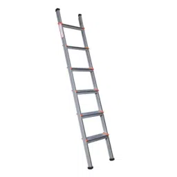 Alnico OSSL06 Orange Aluminium Alloy Straight 6 Steps Ladder, Load Capacity: 150kg-image-28