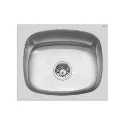 Cera Dora 20x17 inch Stainless Steel Single Bowl Kitchen Sink, Gloss Finish, Top Mount, 1.0 mm Thick, Grade: 304, B4511104-image-12