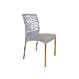 Diya Jupitor White Plastic Chair without Arm-picture-1