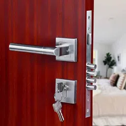 Saze Rose Stainless Steel Antique Finish Mortise Door Lock Handle Set, MG303-image-82