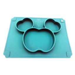 Amour Silicone Grip Green Self Feeding Microwave Dish-image-44