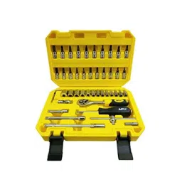 B K Jagan &a; Co 46 Pcs 1/4 inch Stainless Steel Drive Spanner Socket Set-12